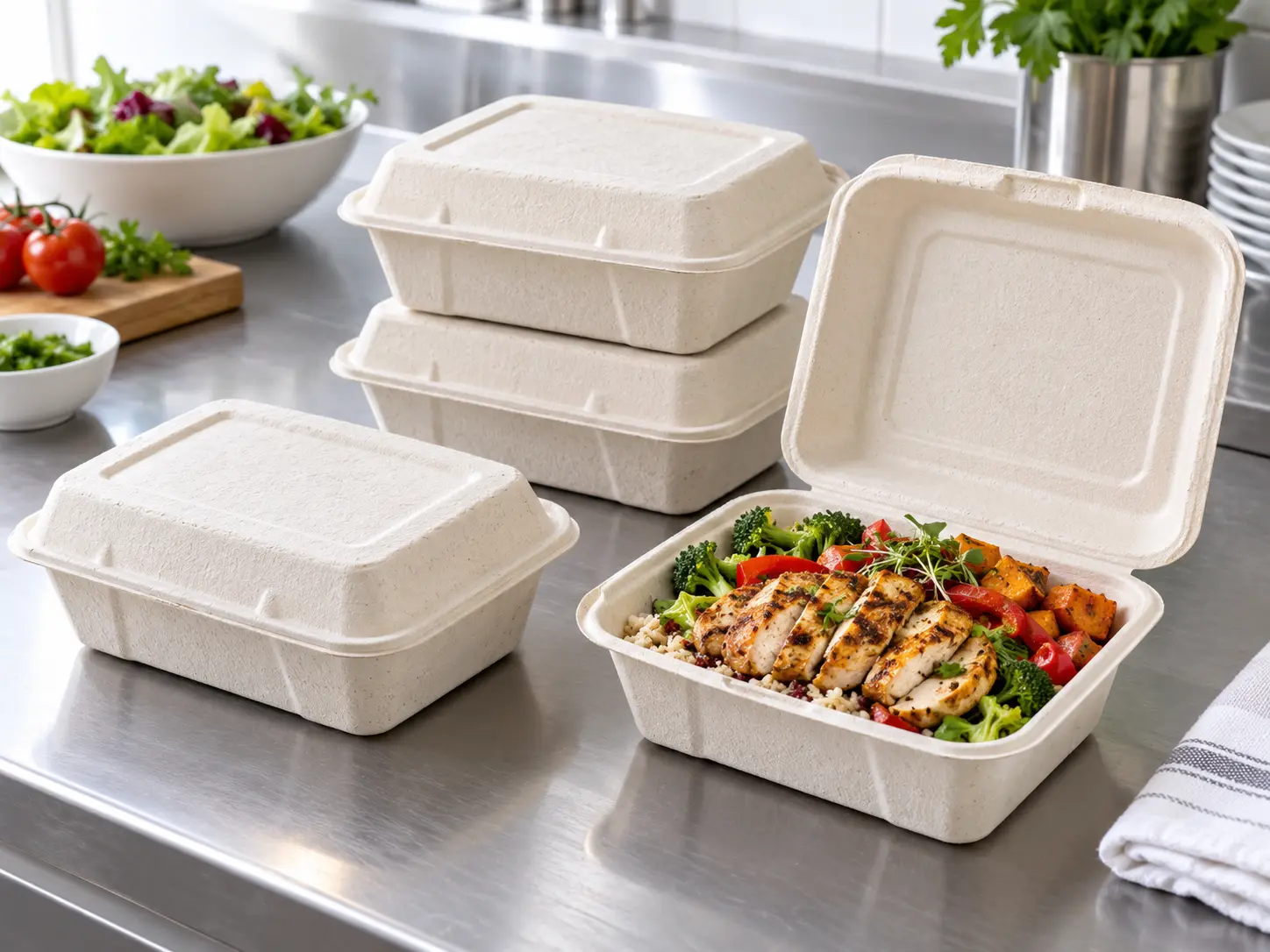 Bagasse Food Containers