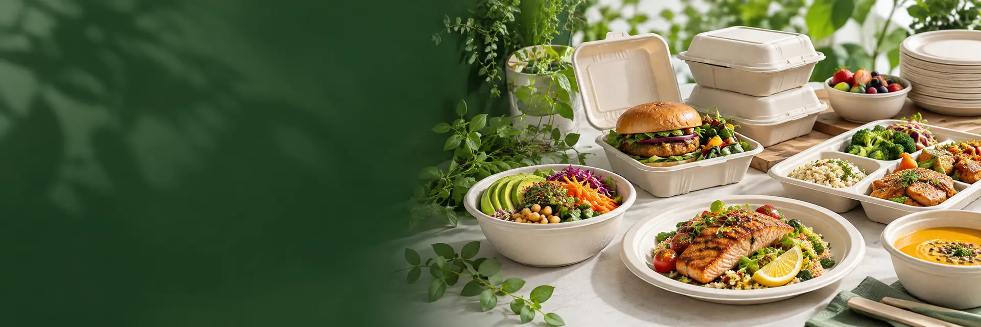 Bagasse Tableware banner