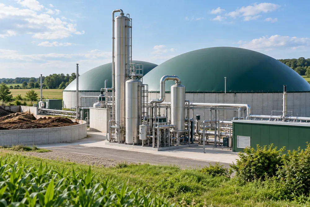 Biogas Purification application illustration
